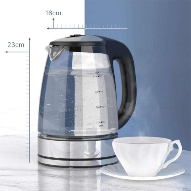 2L Borosilicate Electric Kettle 110v/220v