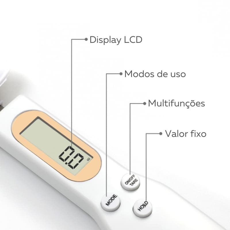 Digital Kitchen Scale Measuring Spoon