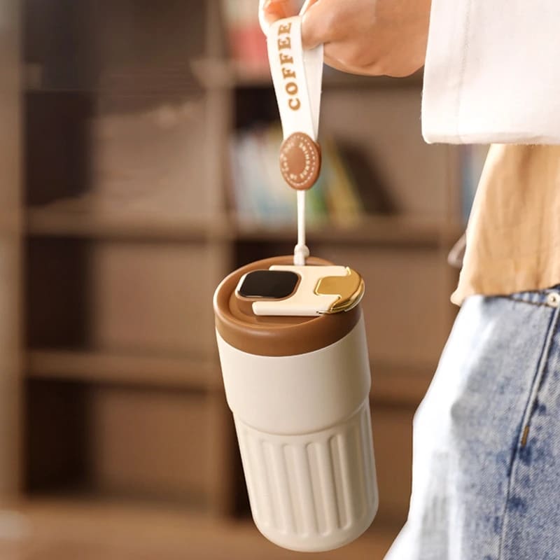 Smart 450ml Thermal Mug with Premium Lid Polihousi