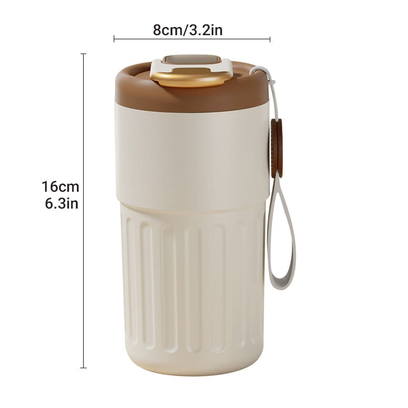 Smart 450ml Thermal Mug with Premium Lid Polihousi