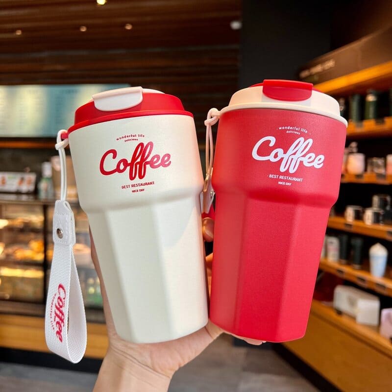 Premium BPA Free Thermos Cup with Lid