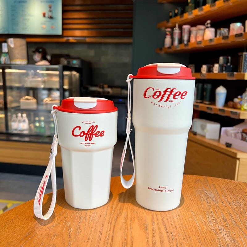 Premium BPA Free Thermos Cup with Lid