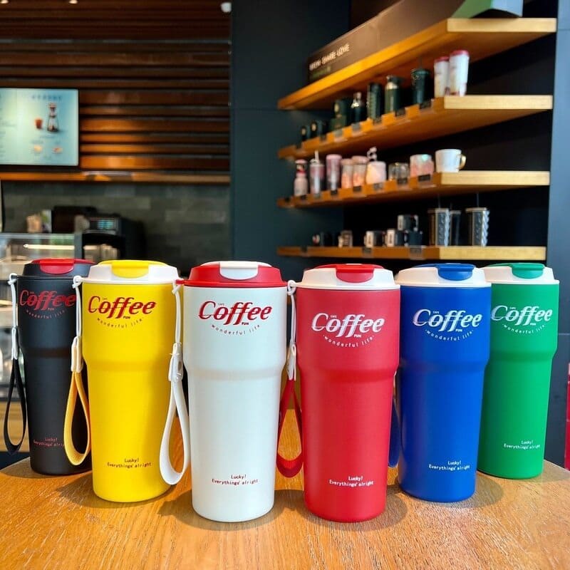 Premium BPA Free Thermos Cup with Lid