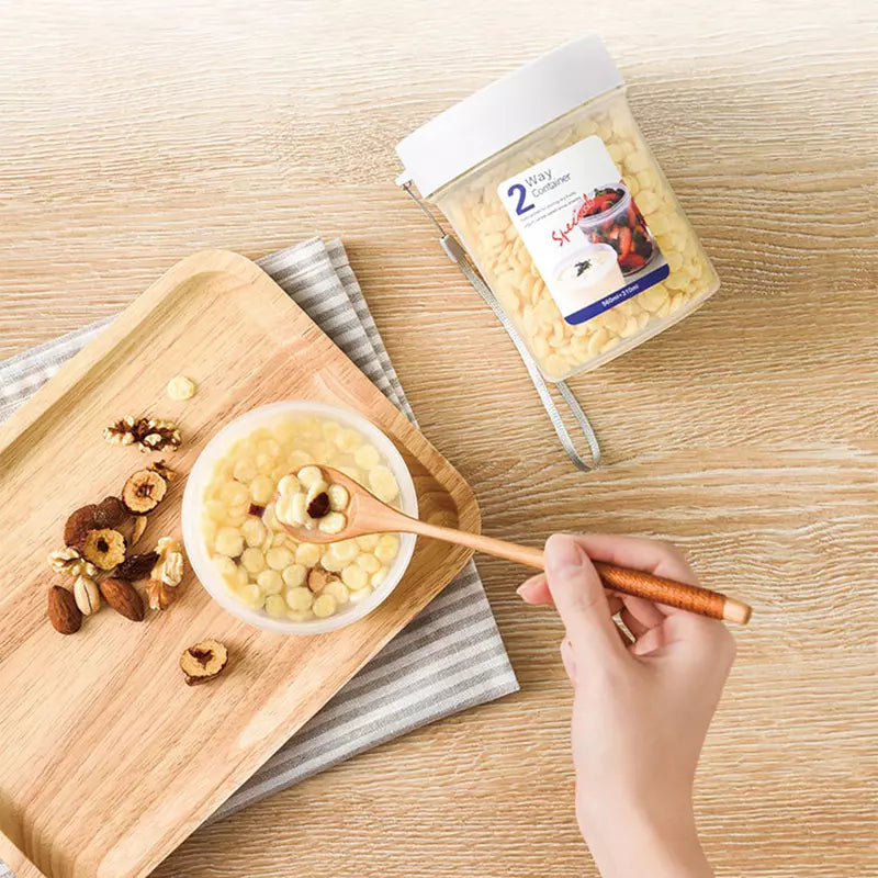 Portable Cereal, Salad, and Fruit Breakfast Cup