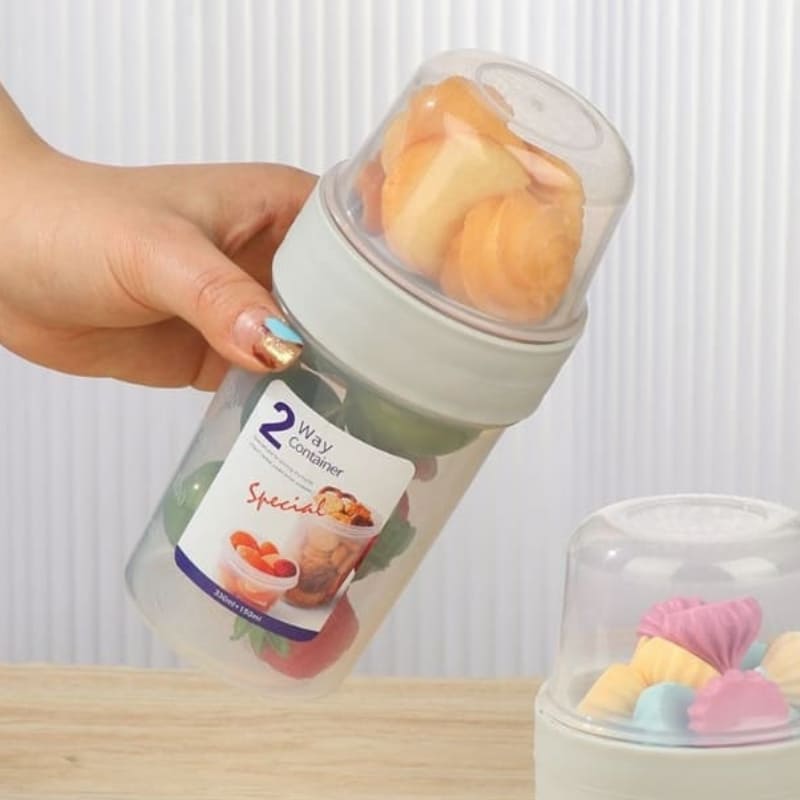 Portable Cereal, Salad, and Fruit Breakfast Cup