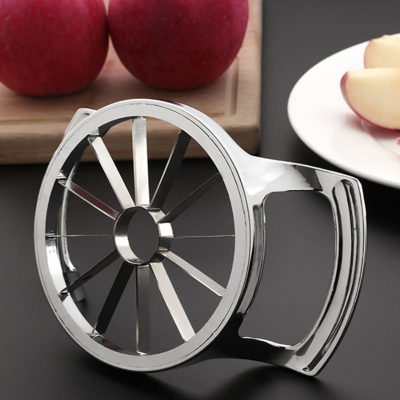 Polished Stainless Steel Fruit Slicer