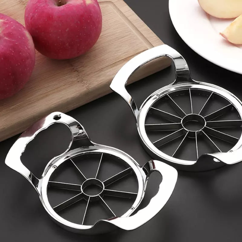 Polished Stainless Steel Fruit Slicer