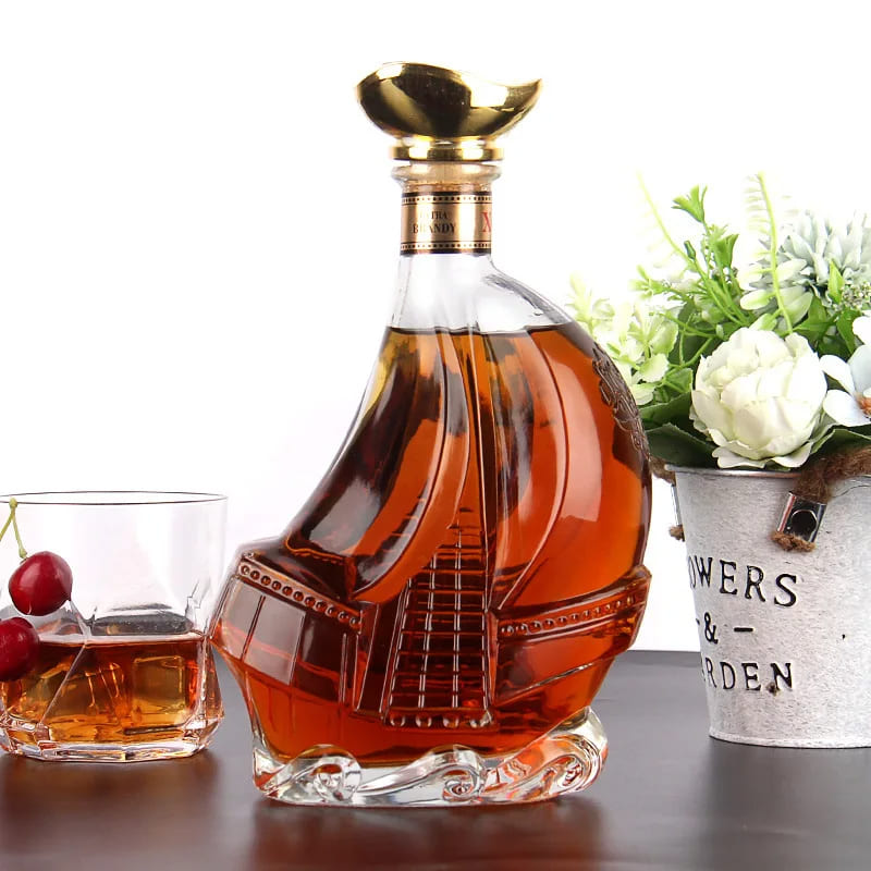 Whiskey Wine Decanter Caravela Glass Home Bar