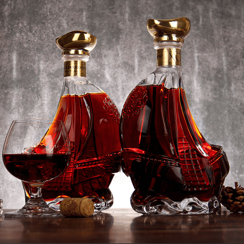 Whiskey Wine Decanter Caravela Glass Home Bar