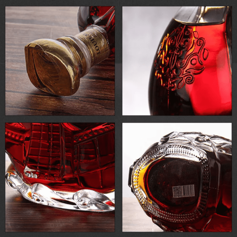 Whiskey Wine Decanter Caravela Glass Home Bar