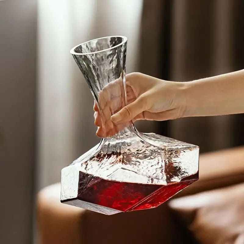Creative Glass Wine and Whiskey Decanter for Home Bar