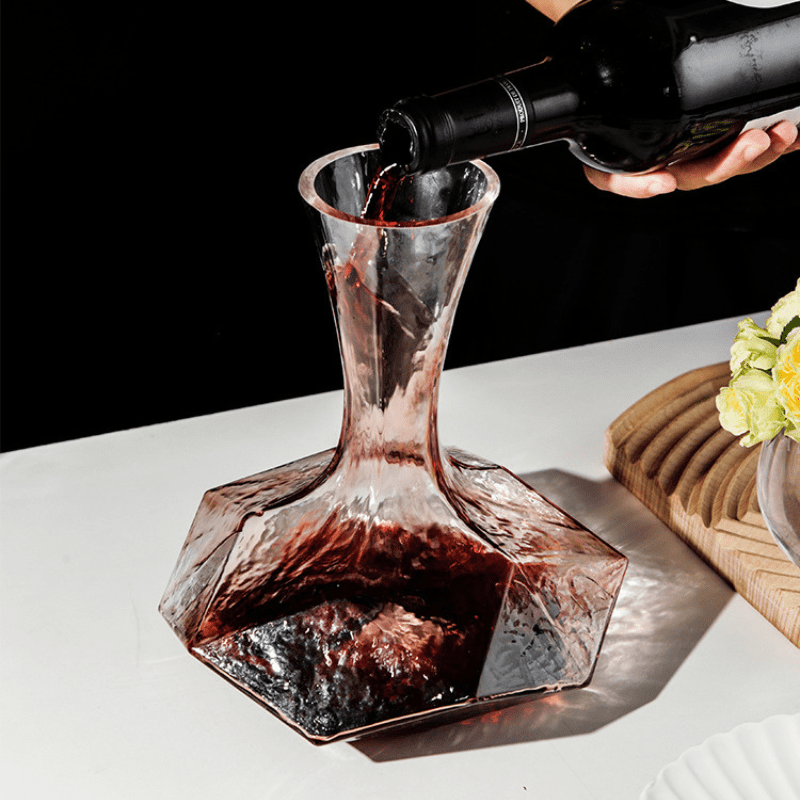 Creative Glass Wine and Whiskey Decanter for Home Bar