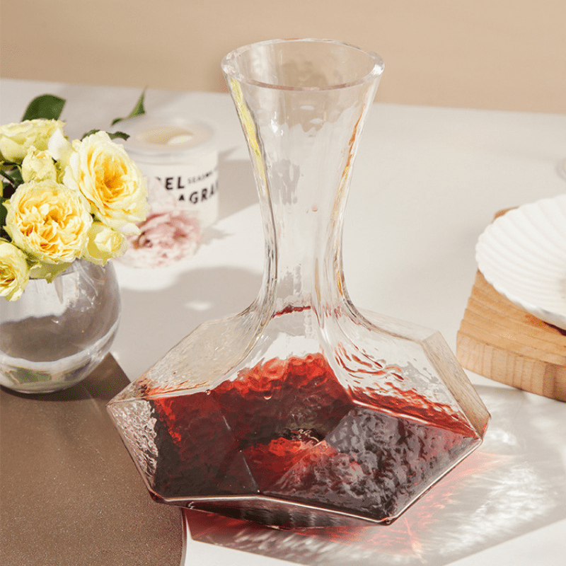 Creative Glass Wine and Whiskey Decanter for Home Bar