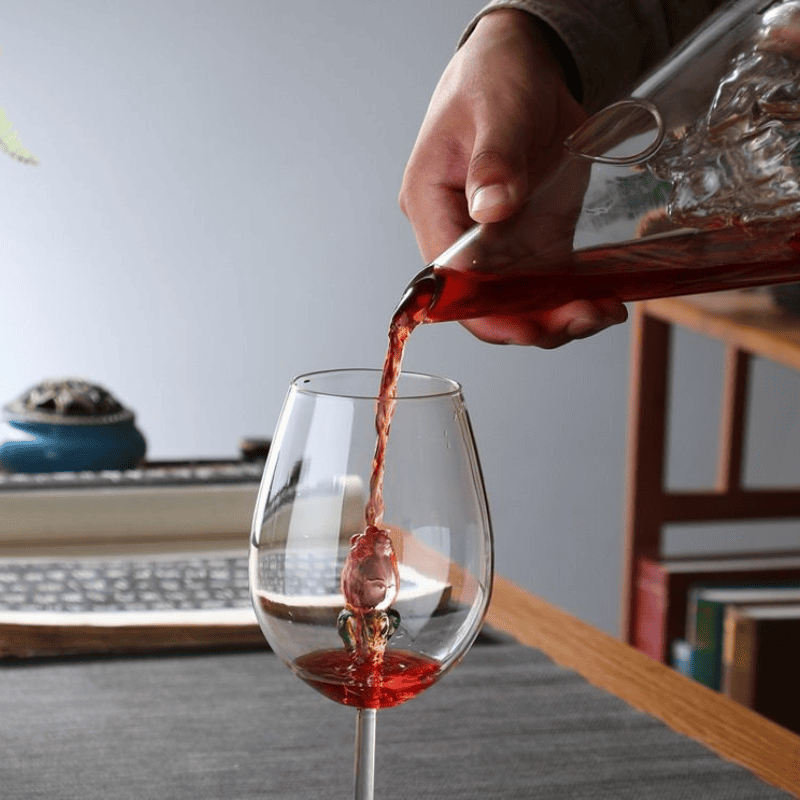 Whiskey Wine Decanter Pyramid Glass Bar at Home