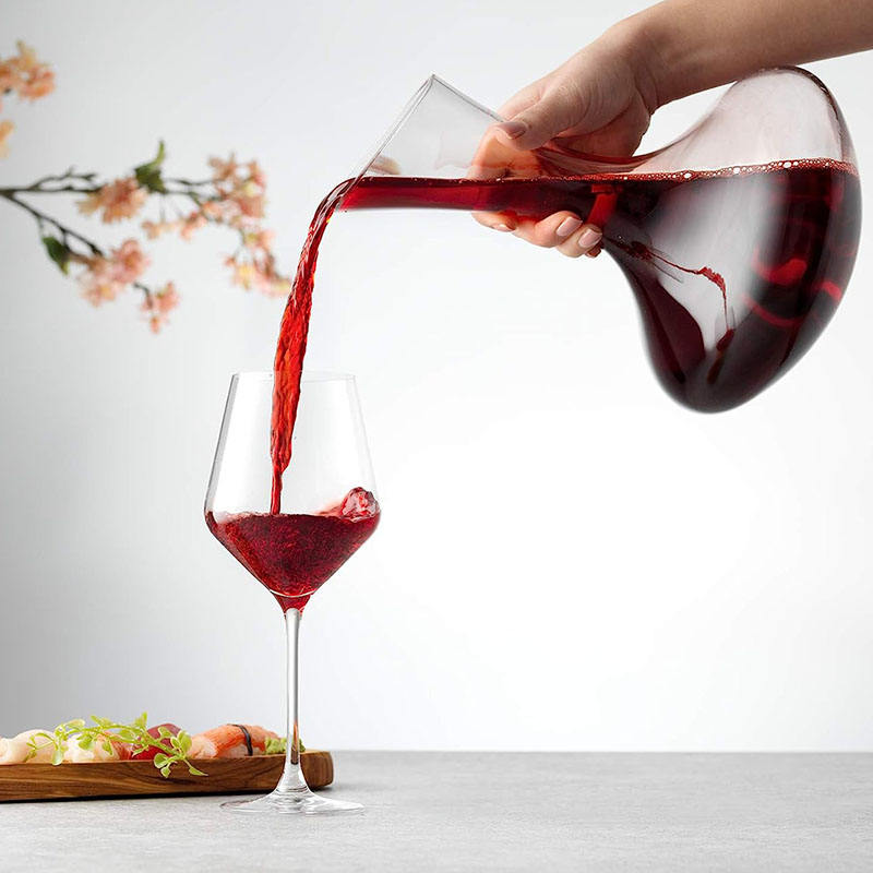 Iceberg Glass Wine and Whisky Decanter Home Bar