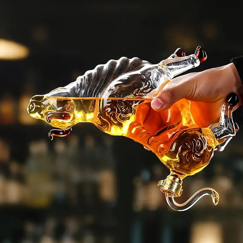 Wine and Whisky Decanter Touro Bar Glass for Home
