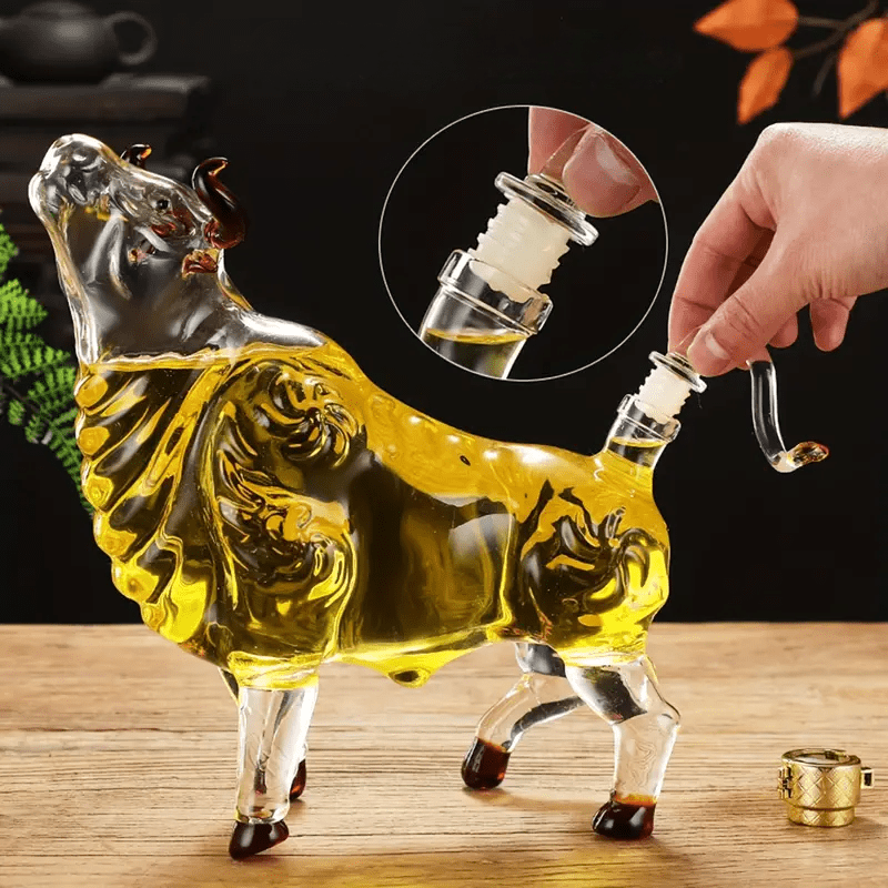 Wine and Whisky Decanter Touro Bar Glass for Home