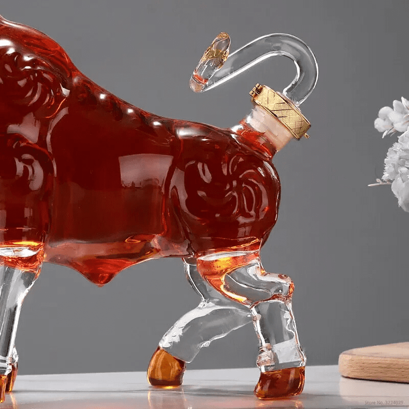 Wine and Whisky Decanter Touro Bar Glass for Home