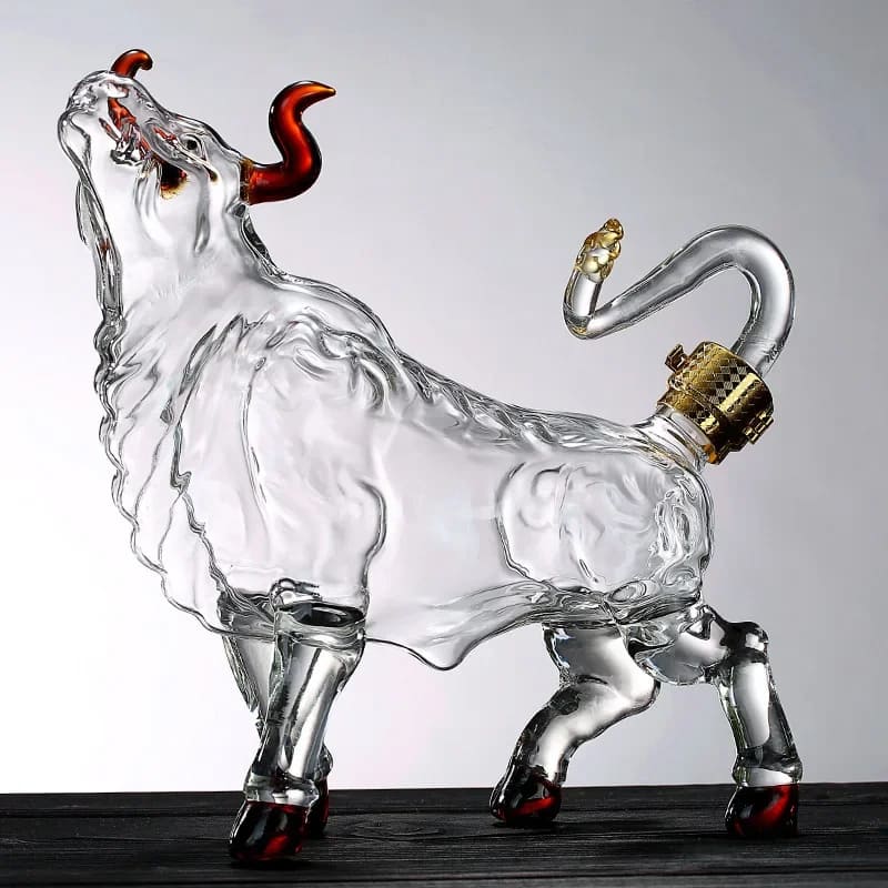 Wine and Whisky Decanter Touro Bar Glass for Home