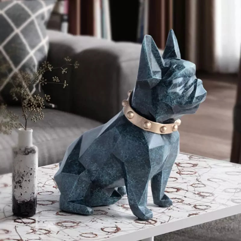 French Bulldog Resin Table Decoration Coin Bank