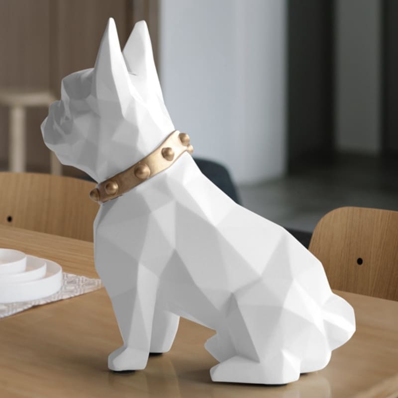 French Bulldog Resin Table Decoration Coin Bank