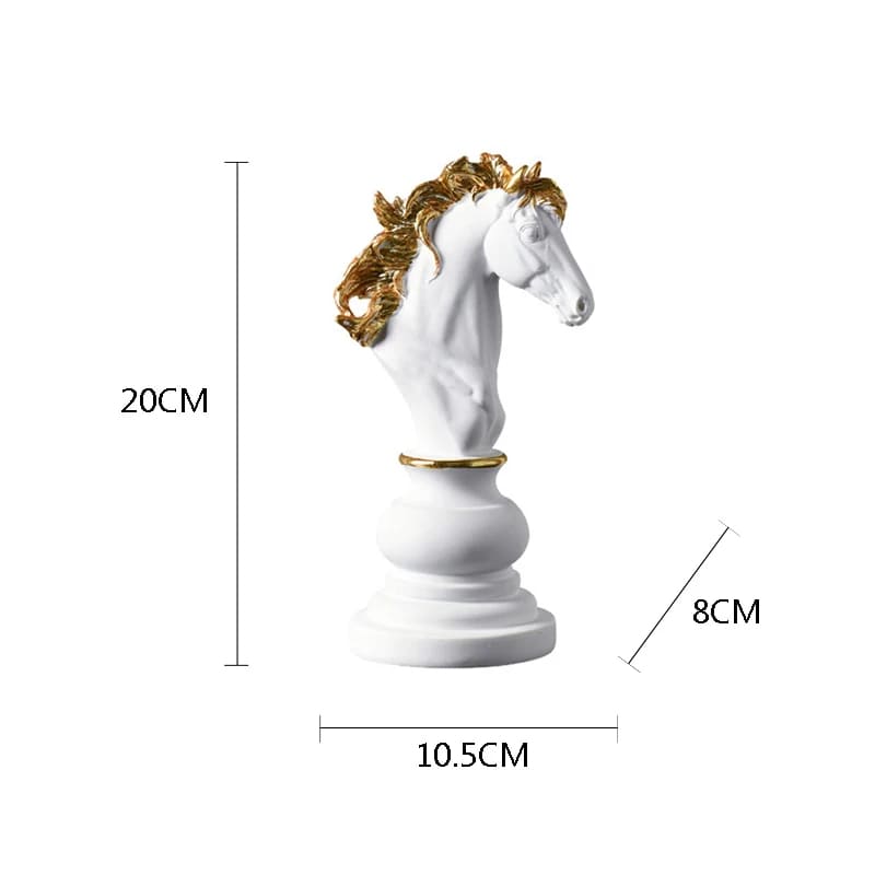 Resin Table Decoration Chess Piece Statues