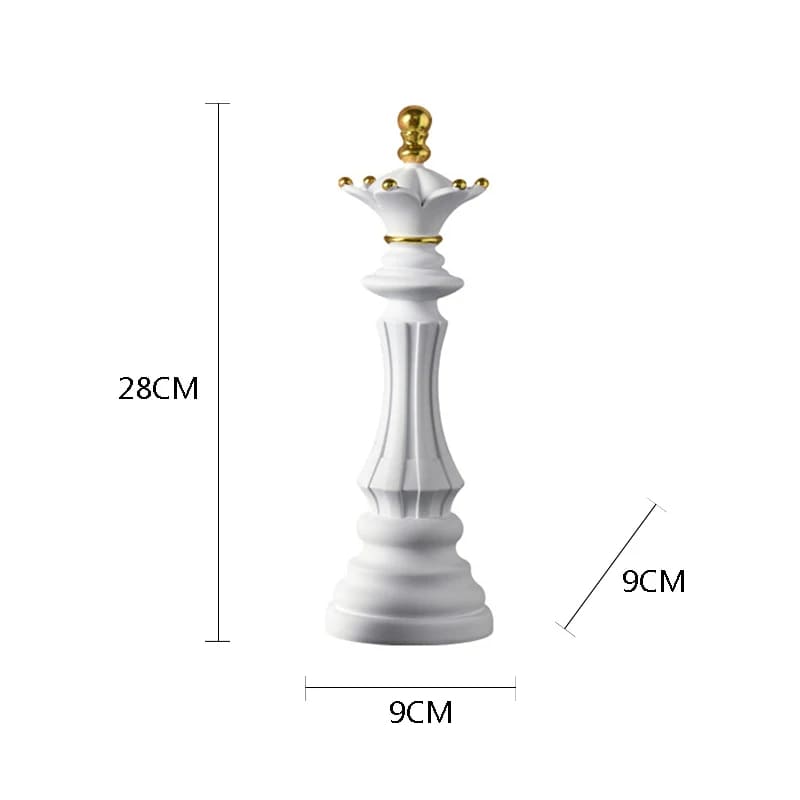 Resin Table Decoration Chess Piece Statues