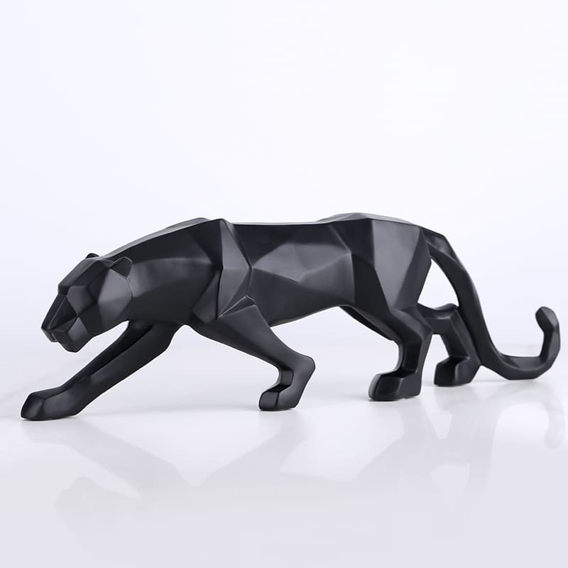 Resin Table Decoration Leopard Statue