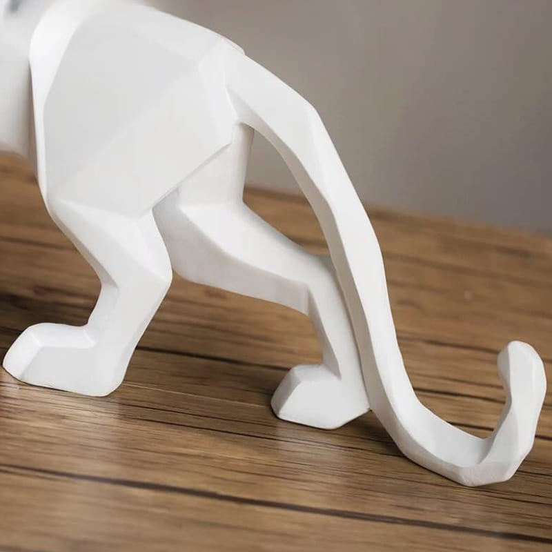 Resin Table Decoration Leopard Statue