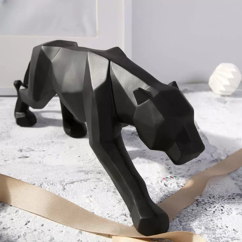 Resin Table Decoration Leopard Statue
