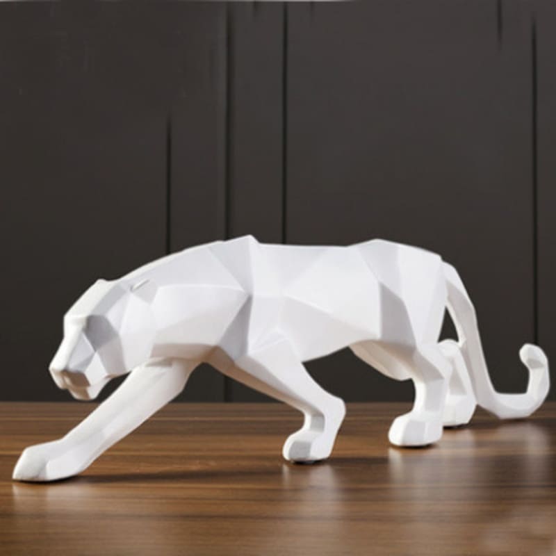 Resin Table Decoration Leopard Statue
