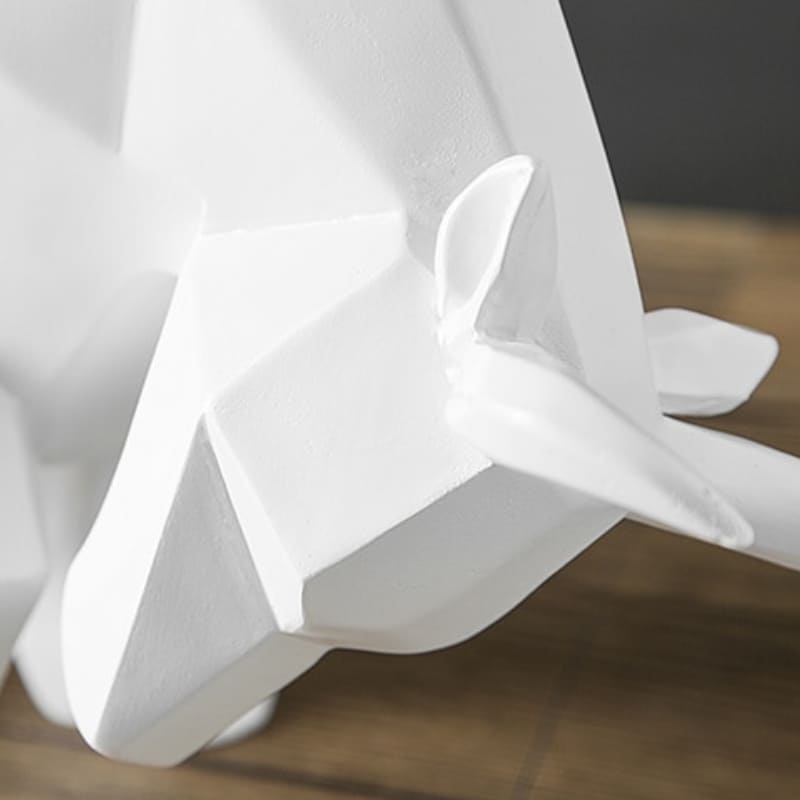 Resin Table Decor Statue Bull