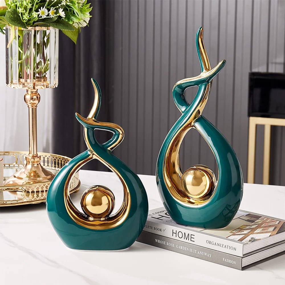Modern Art Sculpture Ceramic Room Decoration