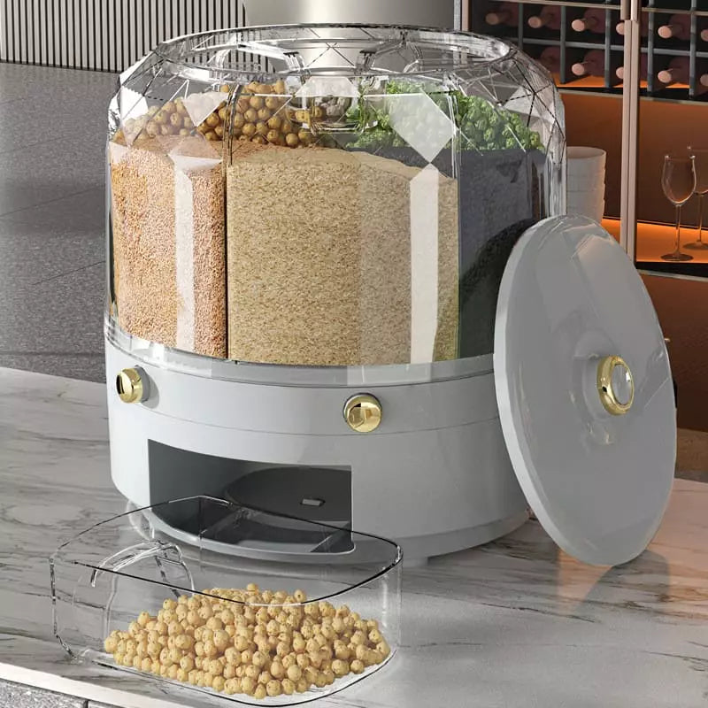 Rotating Food and Cereal Dispenser