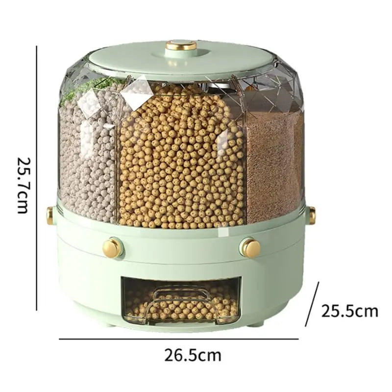 Rotating Food and Cereal Dispenser