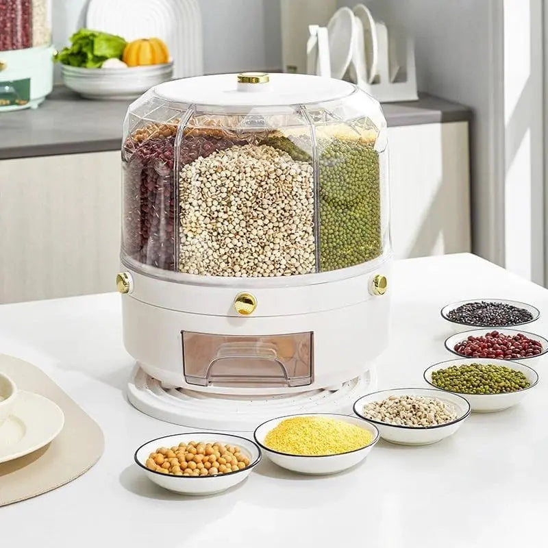 Rotating Food and Cereal Dispenser