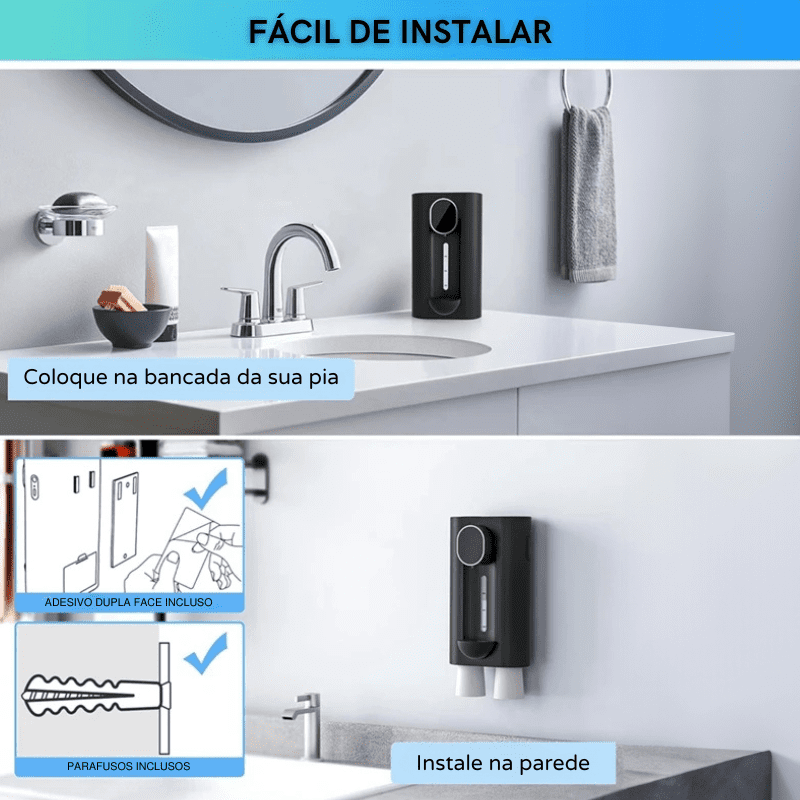 Automatic Refillable USB Mouthwash Dispenser
