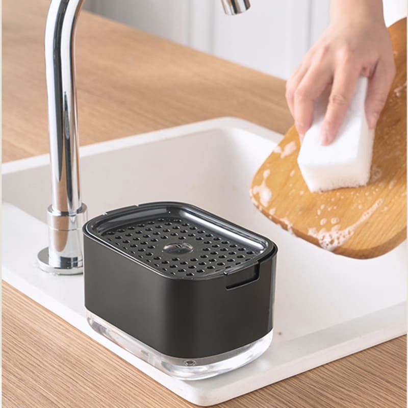 Sink Soap Dispenser and Sponge Holder