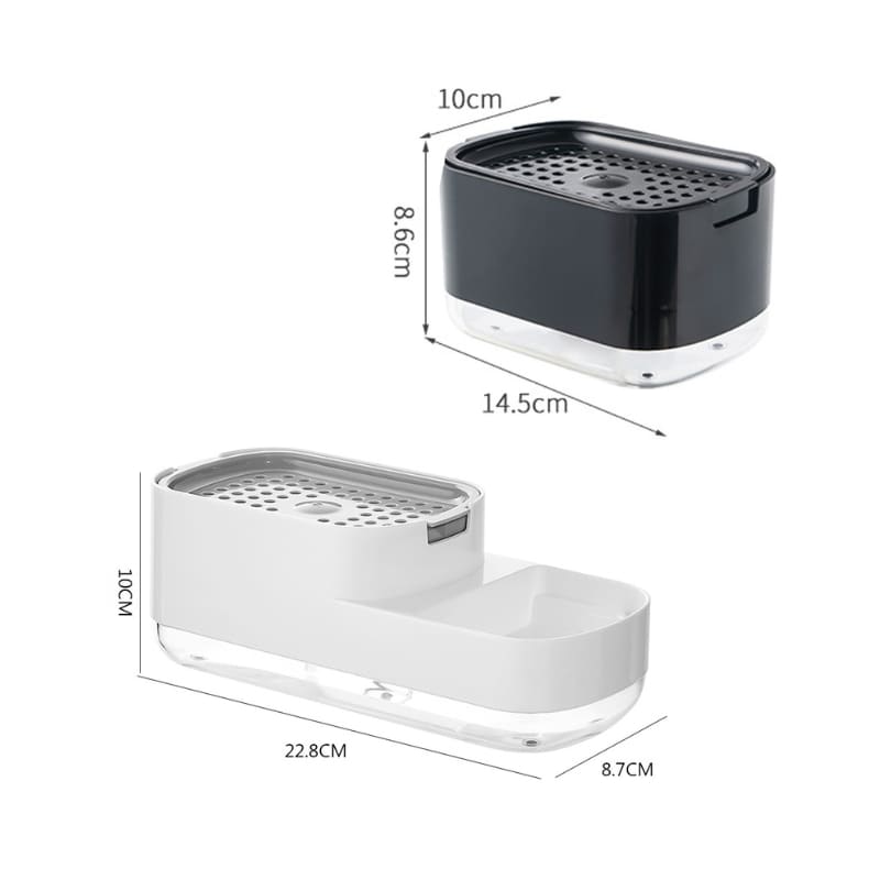 Sink Soap Dispenser and Sponge Holder