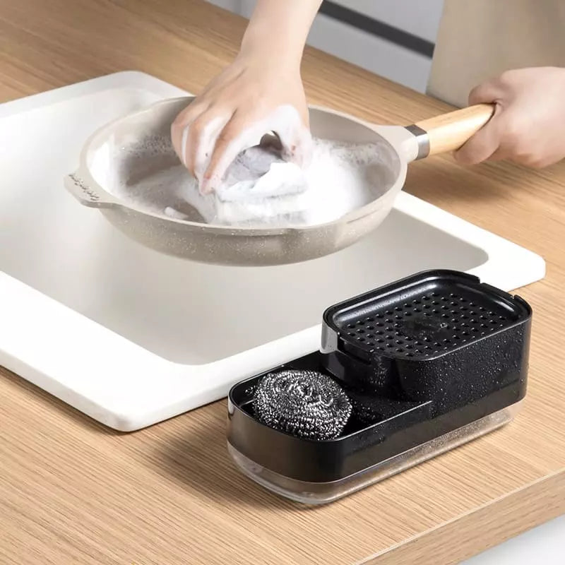 Sink Soap Dispenser and Sponge Holder