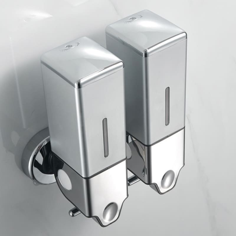 Square Liquid Soap, Shampoo, Conditioner Dispenser