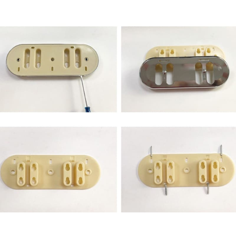 Square Liquid Soap, Shampoo, Conditioner Dispenser