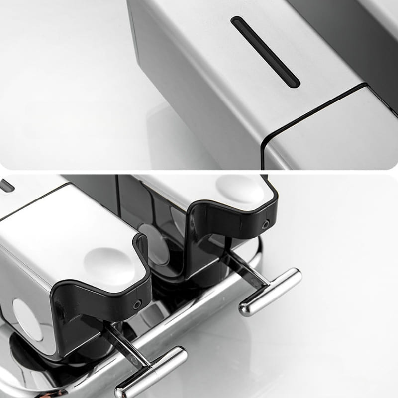 Square Liquid Soap, Shampoo, Conditioner Dispenser