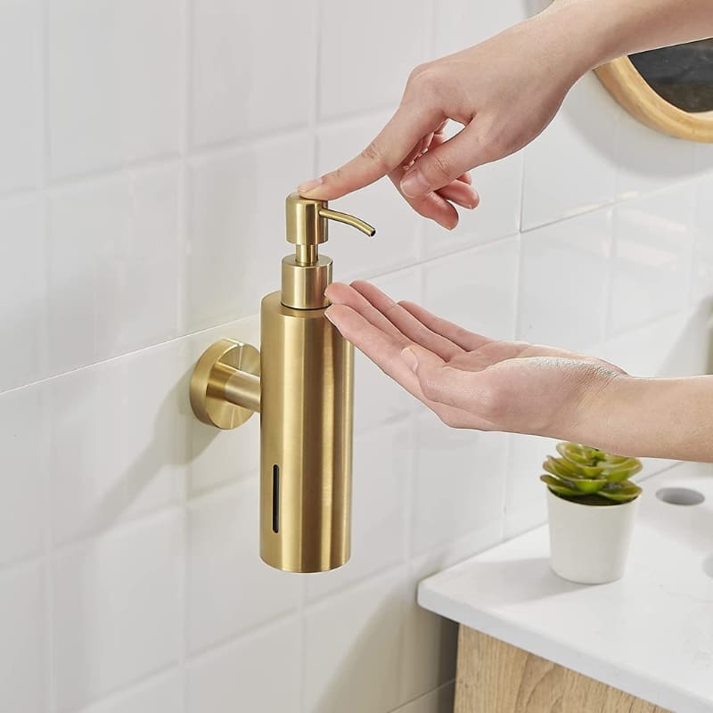 Stainless Steel Liquid Soap Dispenser Soap Holder