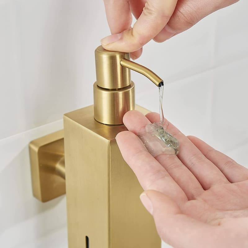 Stainless Steel Liquid Soap Dispenser Soap Holder