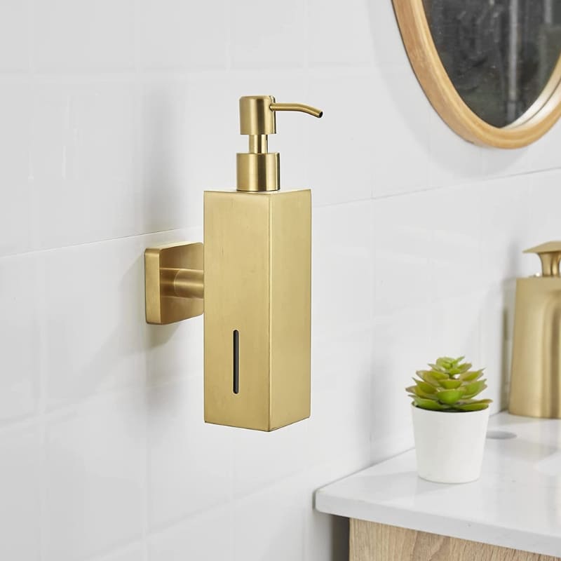 Stainless Steel Liquid Soap Dispenser Soap Holder