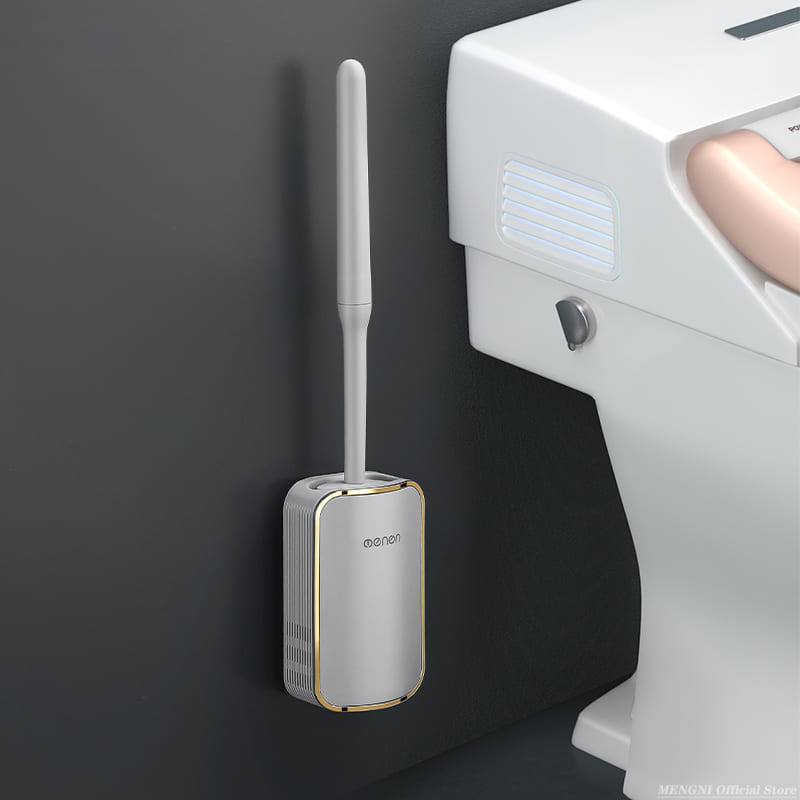 Silicone Toilet Brush with Holder
