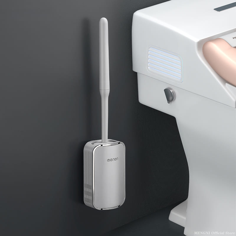 Silicone Toilet Brush with Holder