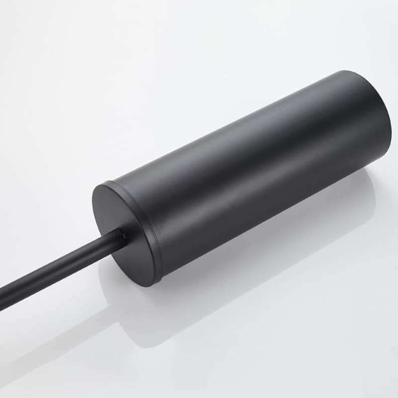 Premium Aluminum Bathroom Toilet Brush with Holder