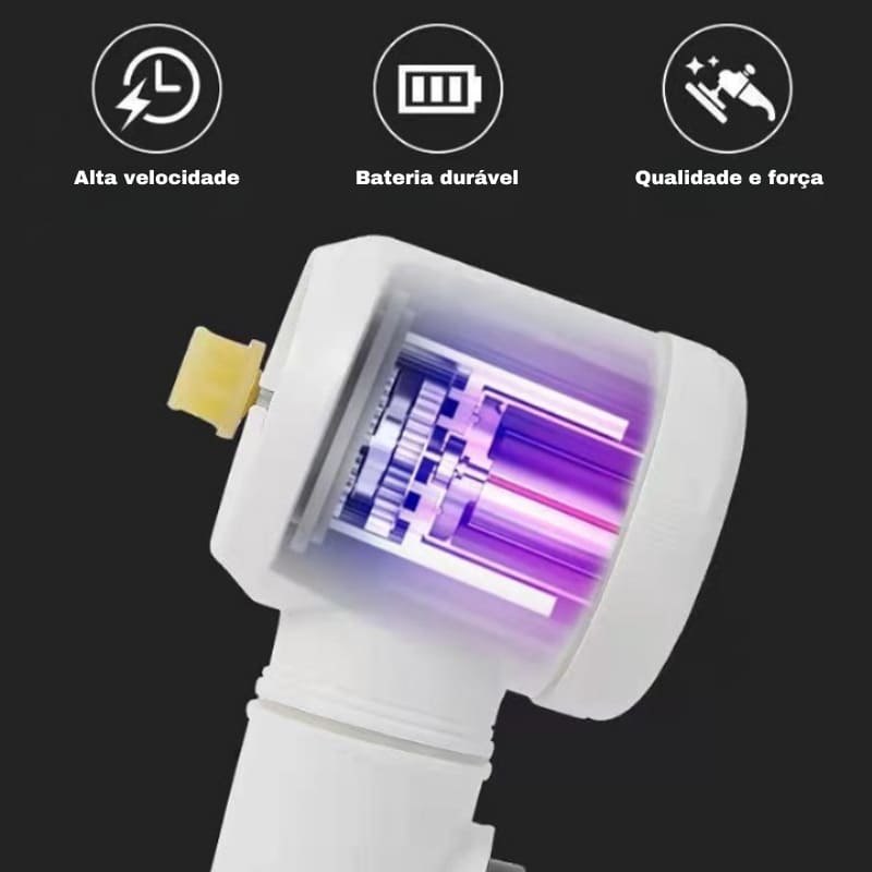 Multi-purpose Rotating Electric Cleaning Brush